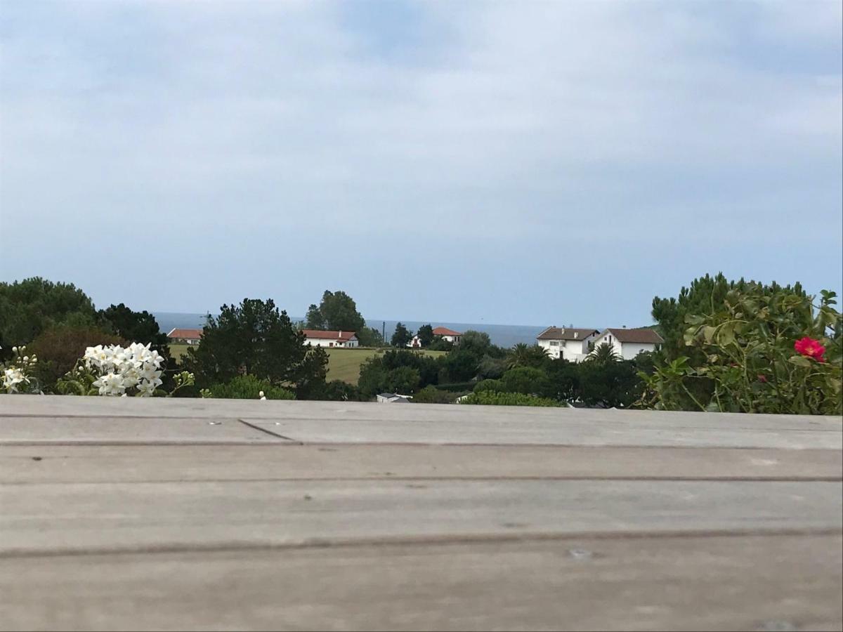 Villa Avec Piscine Privee, Vue Sur Mer Et Plage A Pied 800M Saint-Jean-de-Luz Exteriör bild